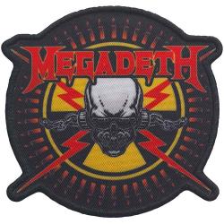 Megadeth Bullets Embroidered Patch