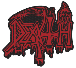 Aufnäher Death Logo Cut Out Patch
