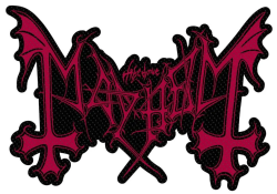 Aufnäher Mayhem Logo Cut Out Patch