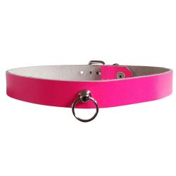 Halsband Choker Neonpink