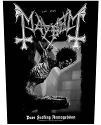 Mayhem Pure Fucking Armageddon Rückenaufnäher