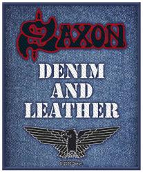 Aufnäher Saxon Denim & Leather Patch