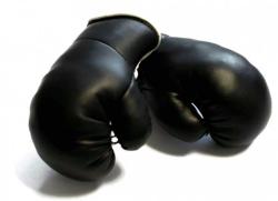 Mini Boxhandschuhe Schwarz
