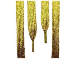 Glitzerschnürsenkel Gelb