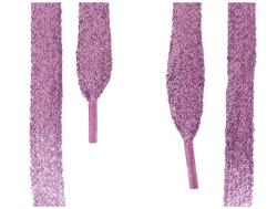 Glitzerschnürsenkel Rosa