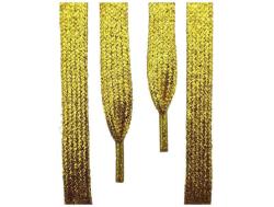 Glitzerschnürsenkel Goldfarben