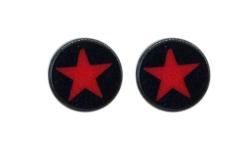 Ohrstecker Roter Stern