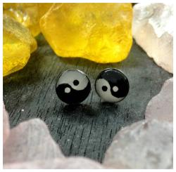 Yin Yang Ohrstecker