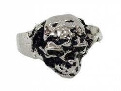 Silver Skull Unisex Ring