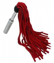 Wildleder Flogger Rot