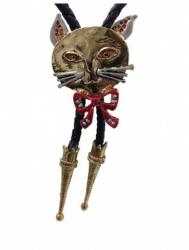 Westernkrawatte Katze