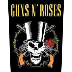 Rückenaufnäher Guns N' Roses Skull & Guns Backpatch