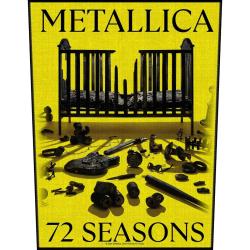 Rückenaufnäher Metallica 72 Seasons Crib Backpatch