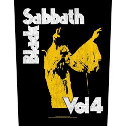 Rückenaufnäher Black Sabbath Vol. 4 Backpatch