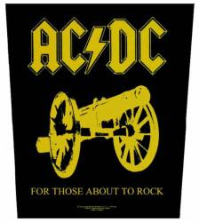 Rückenaufnäher AC/DC For Those About To Rock