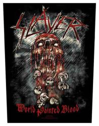 Slayer World Painted Blood Rückenaufnäher