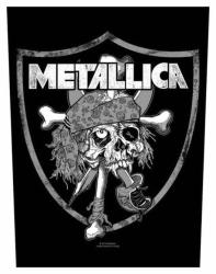 Metallica Raiders Skull Rückenaufnäher
