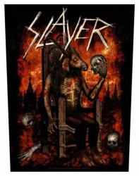 Slayer Devil On Throne Rückenaufnäher