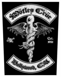 Motley Crue Hollywood Rückenaufnäher