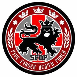 Five Finger Death Punch Legionary Seal Rückenaufnäher