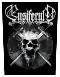 Ensiferum Skull Rückenaufnäher