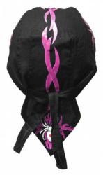 Kinder Bandana Cap Pinke Spinne