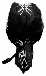 Kinder Bandana Cap Schwarz Weiß