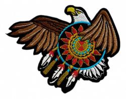 Aufnäher Indianer Adler
