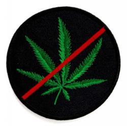 Aufnäher Stop Hanf