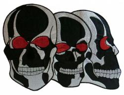 Aufnäher Totenköpfe
