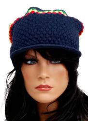 Rasta Cap Blau