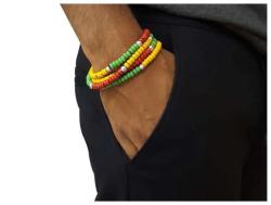 Rasta Surfer Necklace