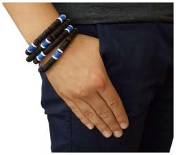 Surfer Necklace Blue & White