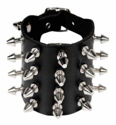 Punk Armband 4-reihig Killernieten