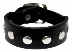 Leder Manschette Rundnieten