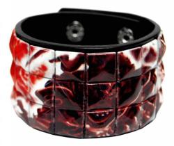 Kunstleder Armband Manschette Sensenmann