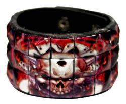 Punk Armband Totenkopf