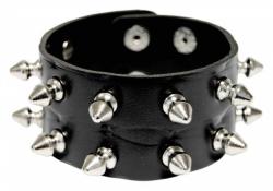 Kunstleder Armband Killer Nieten