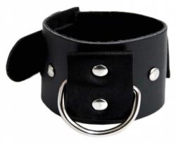 Kunstleder Armband Manschette Flachnieten