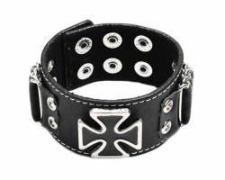 Rocker Armband Großes Kreuz