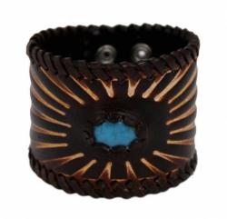 Punk Armband Braun