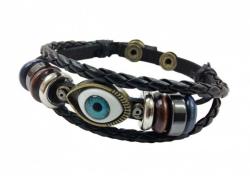 Rocker Armband Blaues Auge