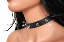Punk Lederhalsband Killernieten