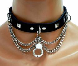 Gothic Halsband Handschellen & Ketten