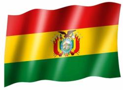 Fahne Bolivien