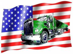 USA Truck Flagge