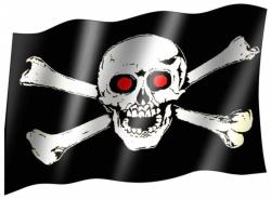 Totenkopf Fahne