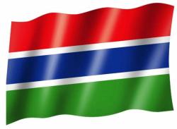 Fahne Gambia