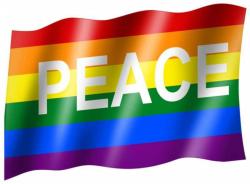 Fahne Peace