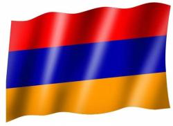 Fahne Armenien